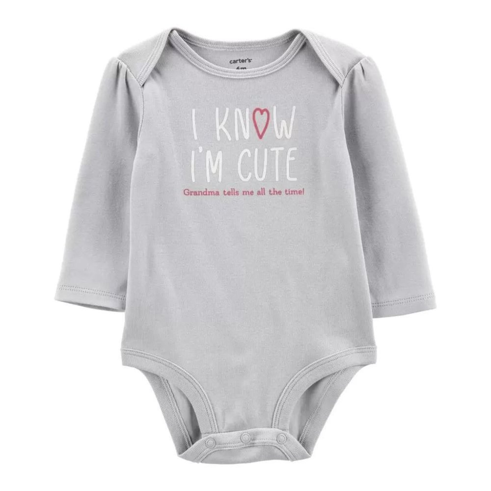 Carter's I Know I'm Cute Original Bodysuit